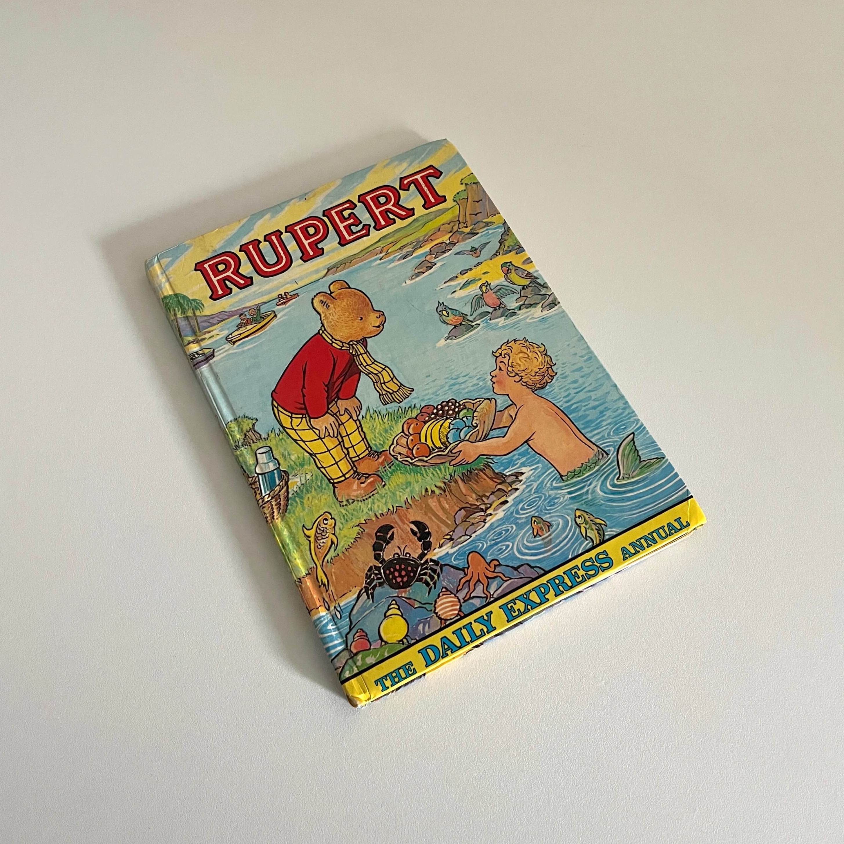 Libro Rupert The Daily Express Annual 1975